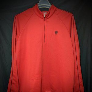 Adidas Golf ClimaLite Men's pullover Red XL